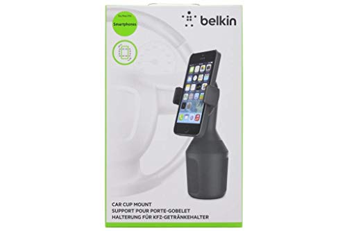 Belkin Supporto per Portabicchieri dell'Auto (Supporto da Auto per iPhone 12, 12 Pro, 12 Pro Max, 12 mini, 11, 11 Pro, 11 Pro Max, XS Max, XS, XR, X, SE, 8/8 Plus, Samsung, LG, Sony, Google ecc) - Immagine 4