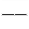 Pavement Stencils - 4 inch - Straight LINE Stencil - 4 x 108 x 1/8 (128 mil) - Pro-Grade
