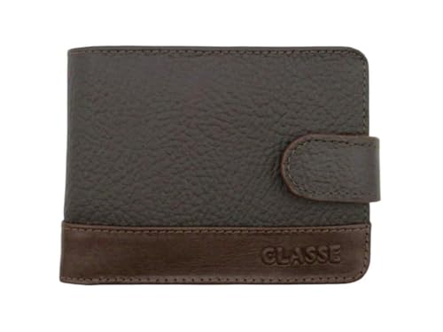 Carteira Masculina Classe Couro CTM257-1 com Presilha