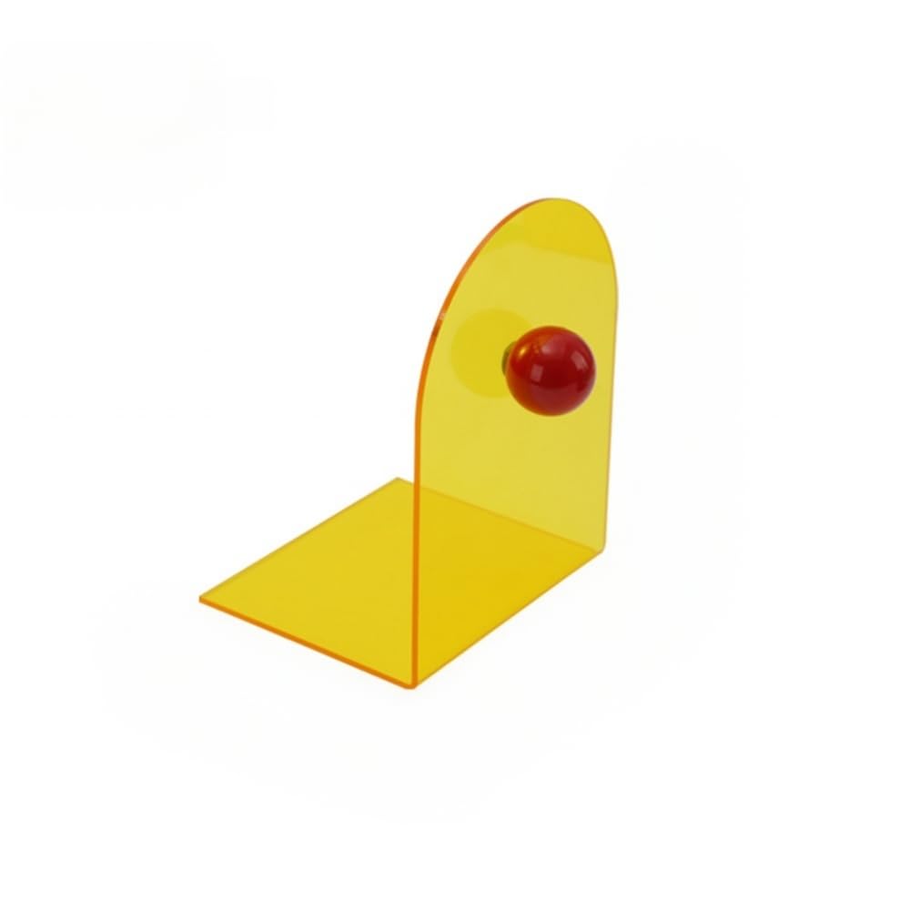 Amazon.co.jp: セラミックボール付きカラーアクリルブックエンド