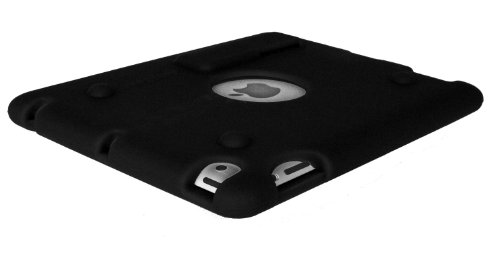 Bobj Rugged Case For Ipad 4 , Ipad 3 , Ipad 2 (Not For Ipad Air) - Bobjgear Custom Fit - Patented Venting - Sound Amplification - Bobjbounces Kid Friendly - Bold Black #TOP2