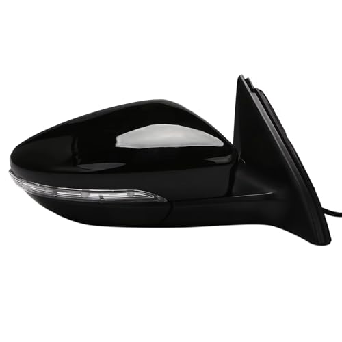 Rétroviseur extérieur droit Jetta miroir dégivrant noir anti-buée 5C7857508