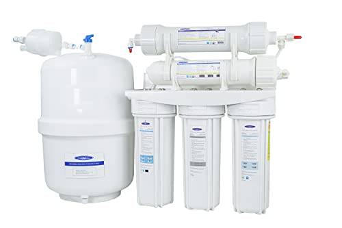 Crystal Quest Thunder Ultrafiltration/Reverse Osmosis Under Sink Water Filter System – 12-Stage GAC Filtration – Complete Installation Kit – 100 GPD