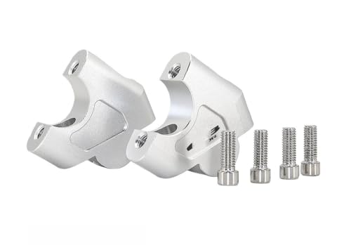 Adaptateur rehausse guidon CB650R 2019-2020 avec extension de tuyau de frein noir