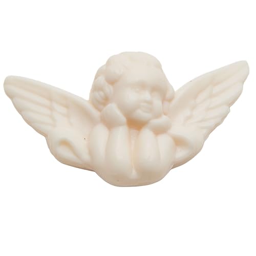 La Maison du Savon de Marseille - French Angel Shaped Soap for Body Wash or Decoration - Honeysuckle Fragrance - 20g Novelty Bars- Set of 3 image 5