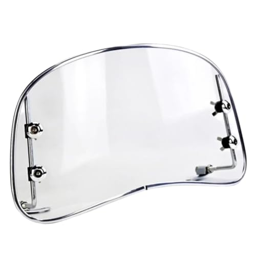 Pare-brise moto universel écran avant de 22cm hauteur bulle saute-vent moto