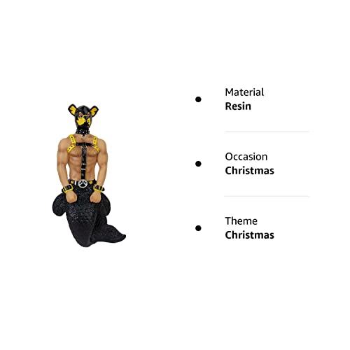 December Diamonds Pup Mask Merman Christmas Ornament 5555134 New #TOP1