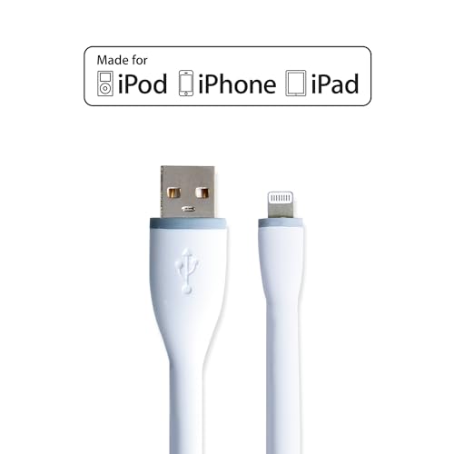 Câble Lightning blanc Gofanco pour charge et synchronisation