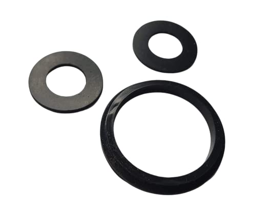 HeadSeal™ Silikon-Dichtungen A, B & C – präzise Passform für quadratische Lay Z Spa Salu-Spa AirJet Heizungspumpen – verbessert Haltbarkeit und Leistung für alle Best-Way-Modelle