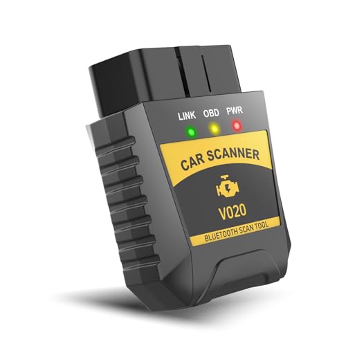 Anluomania OBD2 Auto Diagnostica, OBD2 Scanner Bluetooth, Lettore di Codici,