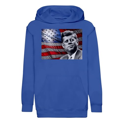 Sweat enfant Kennedy cadeau d'anniversaire original thème drapeau USA