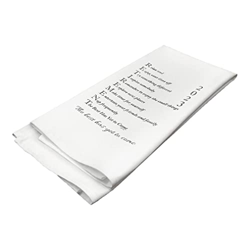 Retirement Gifts For Women 2023 Retirement Poem With Custom Name Personalized Kitchen Tea Towel White #TOP2
