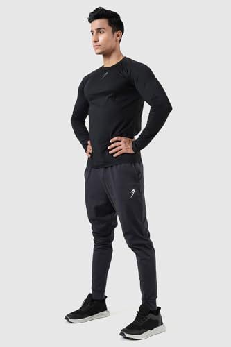 Image of FUAARK Men's Full Sleeves Gym Slim Fit T-Shirt