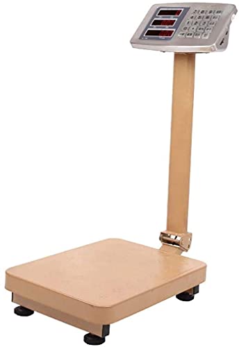 Báscula electrónica portátil de acero inoxidable capacidad 60 kg miniatura 1