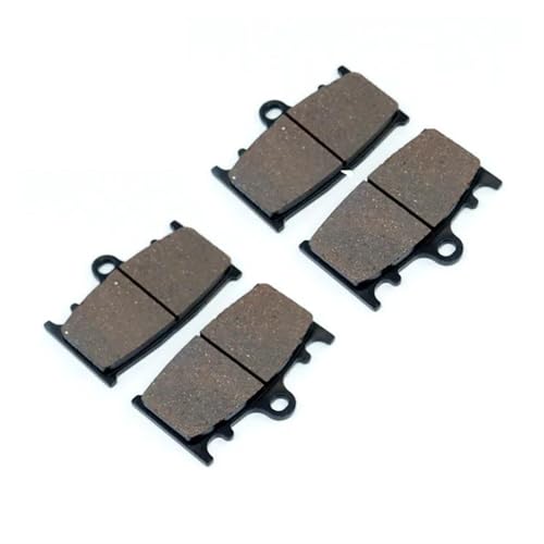 Plaquettes de frein moto pour Kawasaki ZZR1200 et ZX1100 Ninja avant arrière