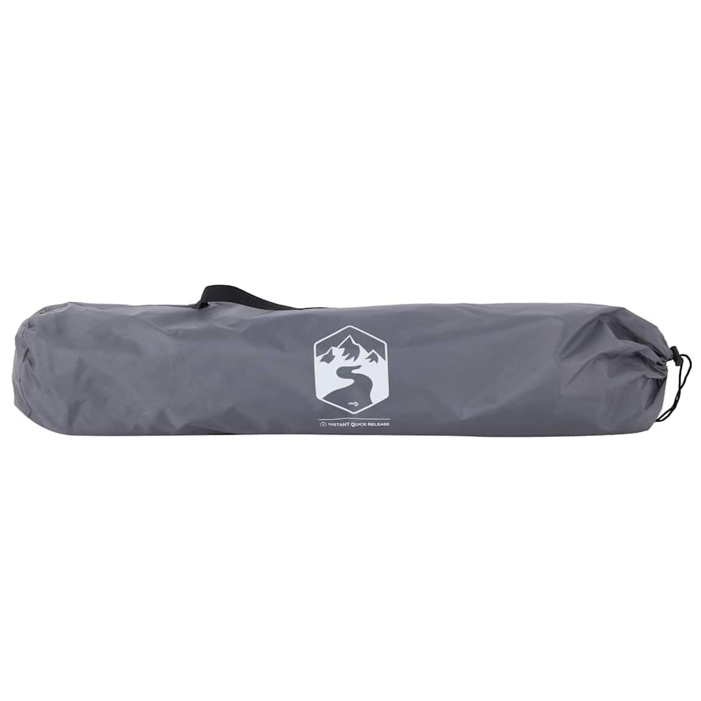 Tenda da spiaggia per 2 persone, colore grigio, con sistema di sgancio rapido, poliestere impermeabile con rivestimento in PU, leggera e portatile, per spiaggia, sabbiera e piscina per bambini