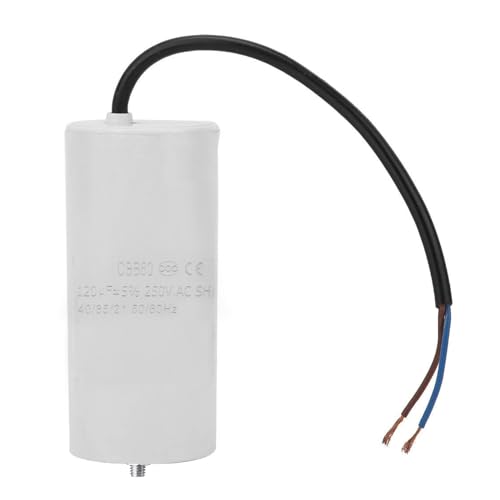 Seentech CBB60 120uF/MFD 250 VAC Start Capacitor 50/60 Hz AC Electric Replacement Part - Work with Start-up of AC Motors, Air conditioners and Compressors