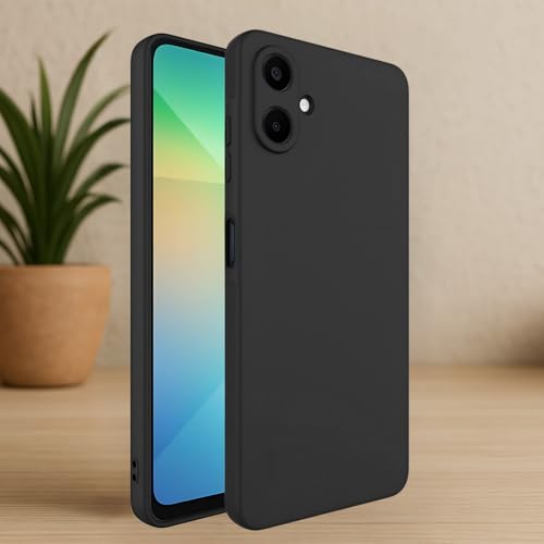 Capa para Samsung [Galaxy A06] Capinha Premium Ultra Slim [Protege Camera] Preta Anti Impacto e Resi