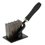 * Material: Metall P Prettyia Reversible Barrenform Bars Bleche Drähte Schmuckguss Juwelierwerkzeuge Werkstatt - 4 Löcher