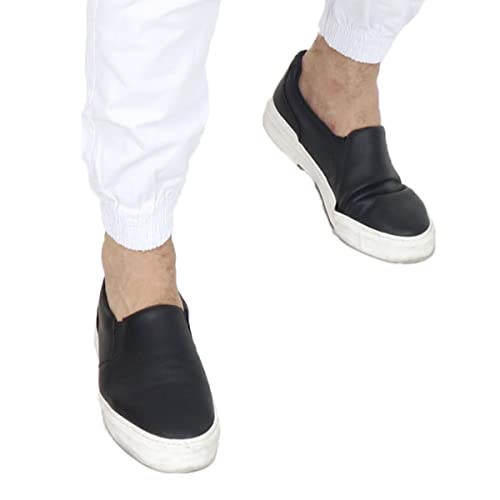 Calça Jogger Masculina Sarja (Branca, GG)