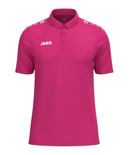 Polo unisexe rose foncé JAKO One en taille L pour le sport et le quotidien