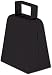 Beistle 034689128359 black Cowbell Noisemaker, One Size, Assorted