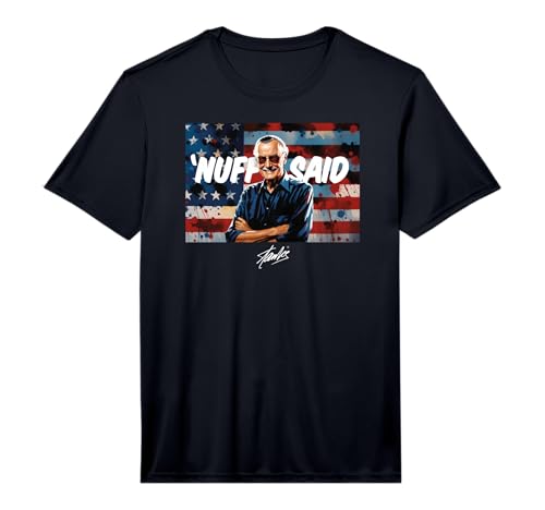 Mens Stan Lee Flag Performance T-Shirt