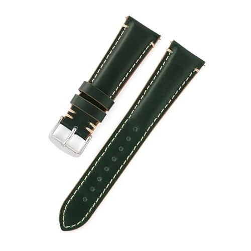 Bracelet de montre en cuir véritable Run Ken cuir noble pour homme élégant