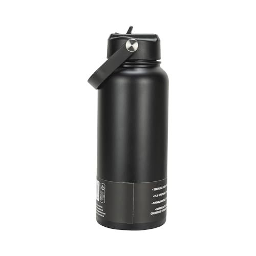 Image of PUMA unisex-adult 32oz Insulated Stainless Steel Water Bottle With Carry Handle