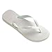 Havaianas Women's Hav Slim 4000030.0001.378 White Rubber Flip Flops 5-6 UK 37-38 BR