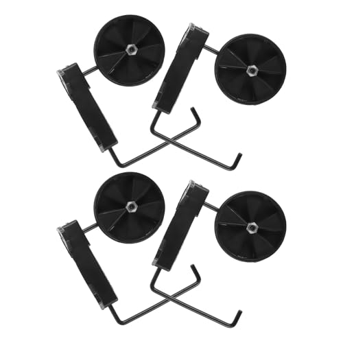 Ruedas de tren de bicicletas flexibles para carritos de compra en el supermercado