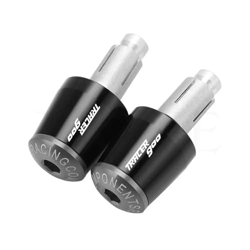 Embouts anti-vibration de guidon moto TRACER900 pièces de poids gris