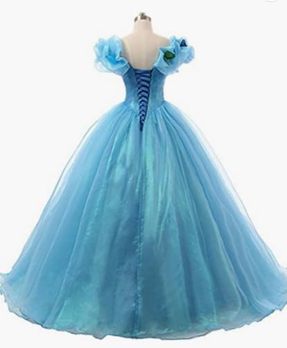 Image of Women's Off Shoulder Quinceanera Ball Gowns Masquerade Princess Long Prom Formal Evening Party Dress