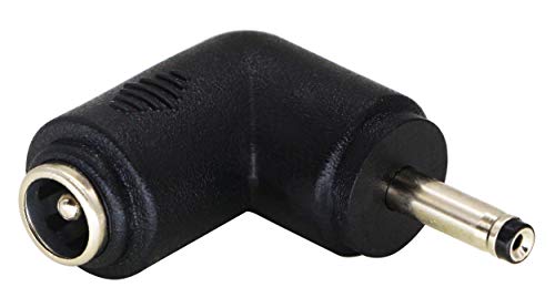 Zdycgtime Dc3.0X1.1Mm Male 90 Degree Angle To Dc5.5X2.1Mm Female Adapter 5 Volt Dc Barrel Power Jack Charging Cable Connector For Tablet, Electronic Dog, Access Control Attendance (Dc 3.0X1.1Mm-2Pack) #TOP5