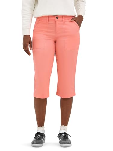 Image of Lee Women's Ultra Lux Comfort with Flex-to-go Utility Skimmer Capri Pant