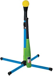 Franklin Sports Youth Batting Tee - XT Kids Batting Tee - Baseball + Teeball Kids Practice Hitting Tee - Adjustable Height Plastic Training Tee for Kids + Toddlers - 23