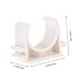 LIFKICH 60Pcs Support Brackets U Shaped Hanger Clips for Water Fixing Durable Clamp Tools for Woodworking Easy Installation for Hose Alignment and Support
