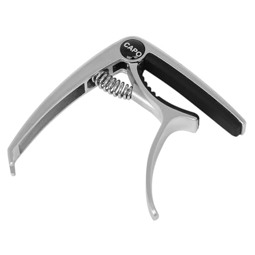 KESYOO Guitar Capo Clip for Acoustic Electric Guitars Spring Tension Tone Modifier Lightweight Portable Design for Musicians Finish