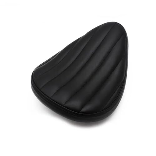 Asiento de moto PU retro cafe racer universal plano bobber 4