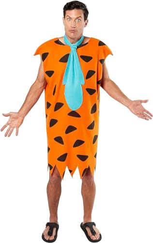 Rubie's Official Fred Flintstone Men's Costume, Adult Fancy Dress