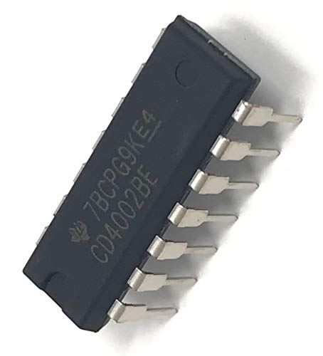 Juried Engineering Cd4002Be Cmos Dual 4-Input Nor Gate Breadboard-Friendly (Pack Of 5) #TOP4