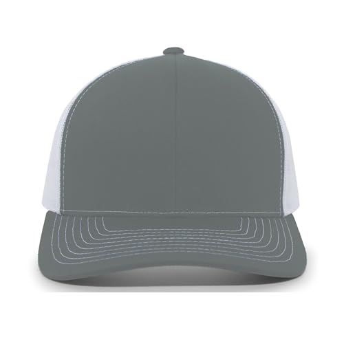 Image of Pacific Headwear Contrast Stitch Trucker Snapback
