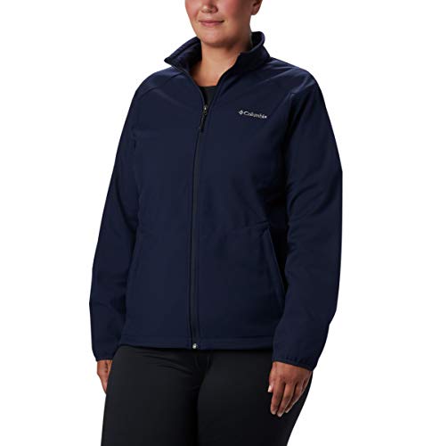 Image of Columbia Women Polyester Short Length Kruser Ridge II Softshell Hiking and Trekking Jacket