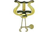 atril trompeta argolla 1 soporte GEWA 730560 - Atril marcha trompeta pequeño, 1 soporte, en latón