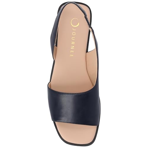 Image of Journee Collection Women's Brinsley Slingback Flat Sandals