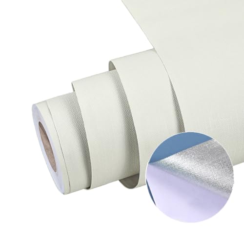 Carta da parati autoadesiva, 60 cm x 500 cm, a prova di olio, pellicola metallica in alluminio, vinile decorativo per mobili da cucina, armadi e tavoli