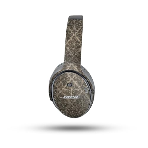 Image of MightySkins Glossy Glitter Skin Compatible with Bose QuietComfort 35 II Headphones - Vintage Elegance | Protective, Durable High-Gloss Glitter Finish | Easy to Apply