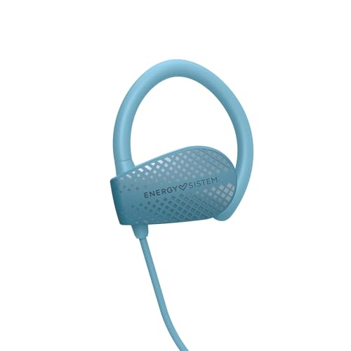 Energy Sistem Sport 1+ - Cuffie Bluetooth Ocean (Bluetooth 5.1, Assistente Vocale, Secure-Fit, Resistenti Al Sudore) Blu - 4