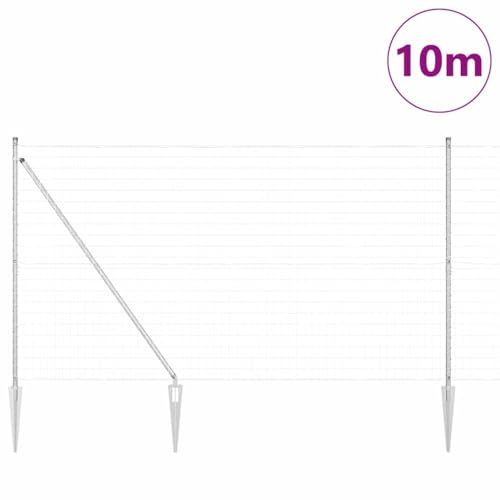 Valla europea de 1,5 x 10 m con postes de acero de alta resistencia 4