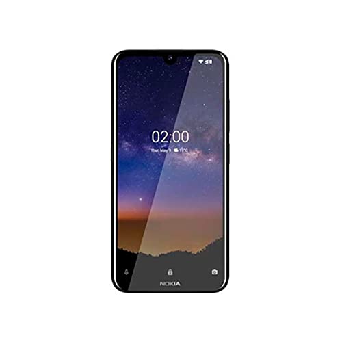Nokia 2.2 Dual SIM Smartphone (14,5 cm (5.71 Zoll), 13 MP Hauptkamera, 2GB RAM, 16 GB interner Speicher, Android 9 Pie) Schwarz
